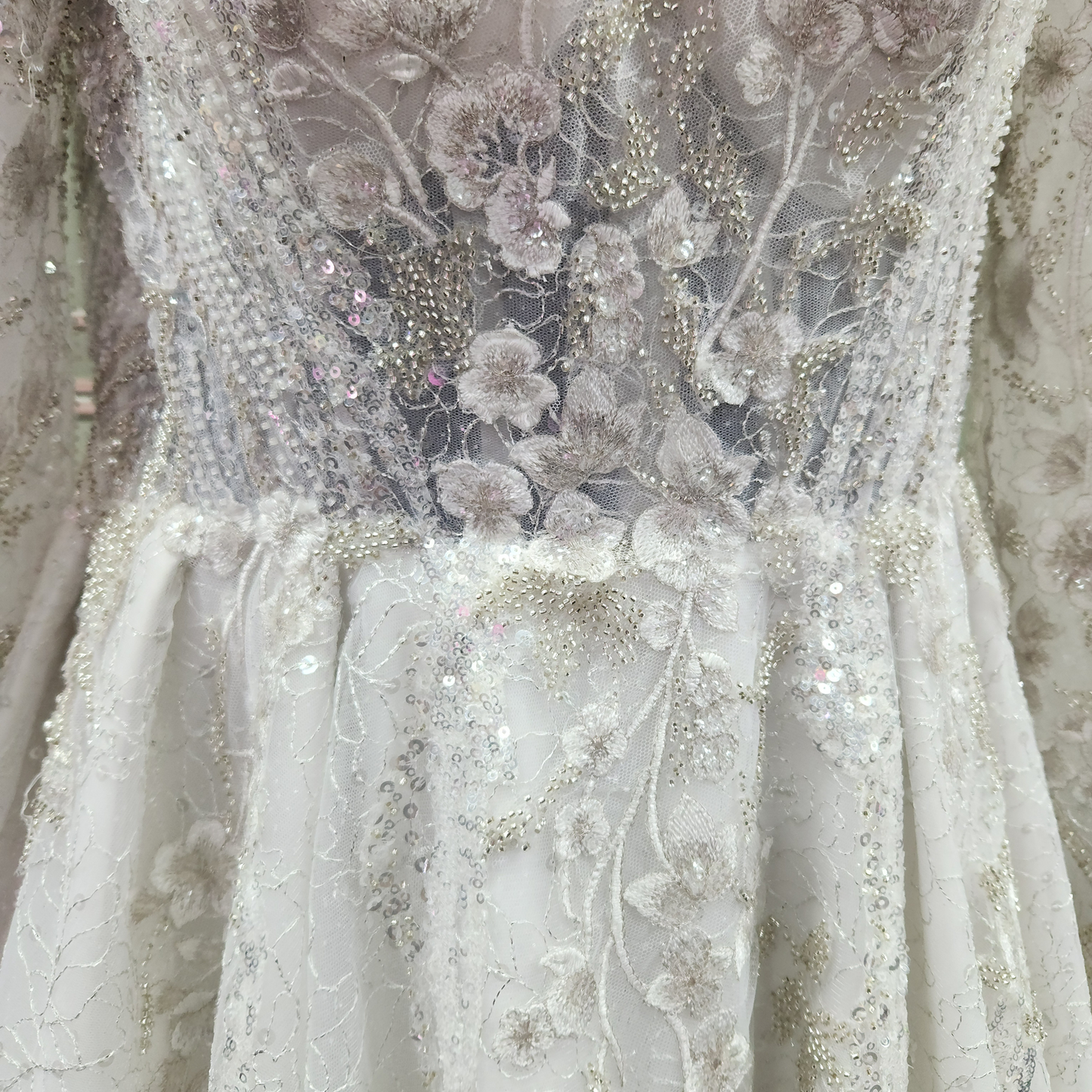 White English Bridal Dress/ Designer: Luce Sposa