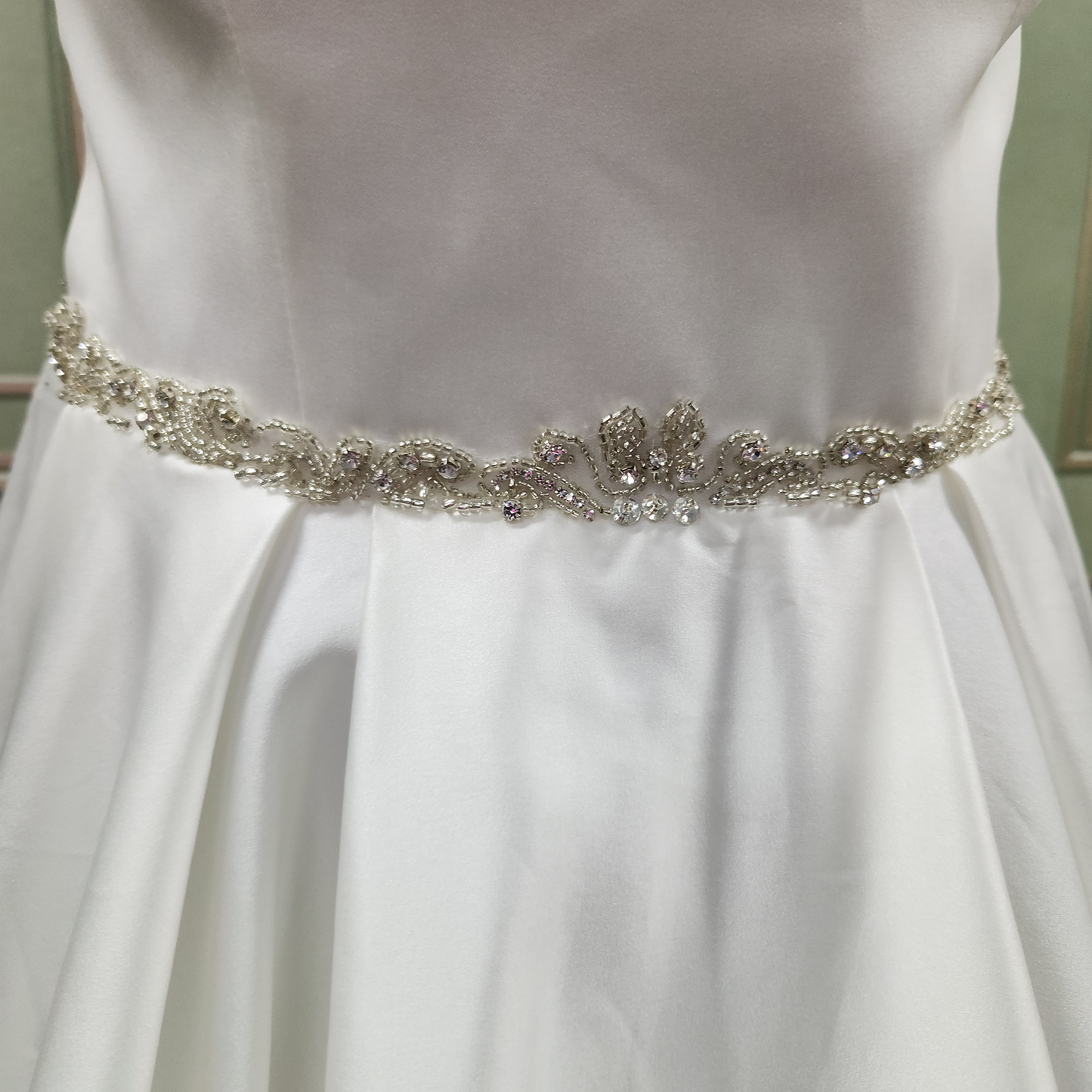 White English Bridal Dress/ Designer: Luce Sposa