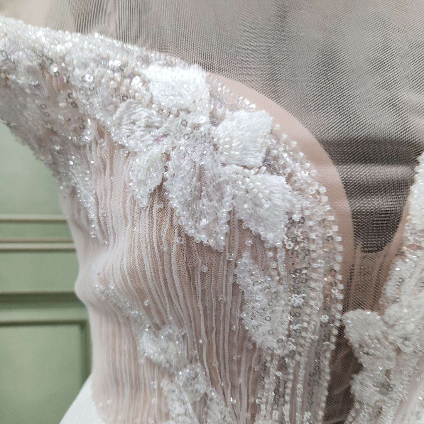 White English Bridal Dress/ Designer: Luce Sposa