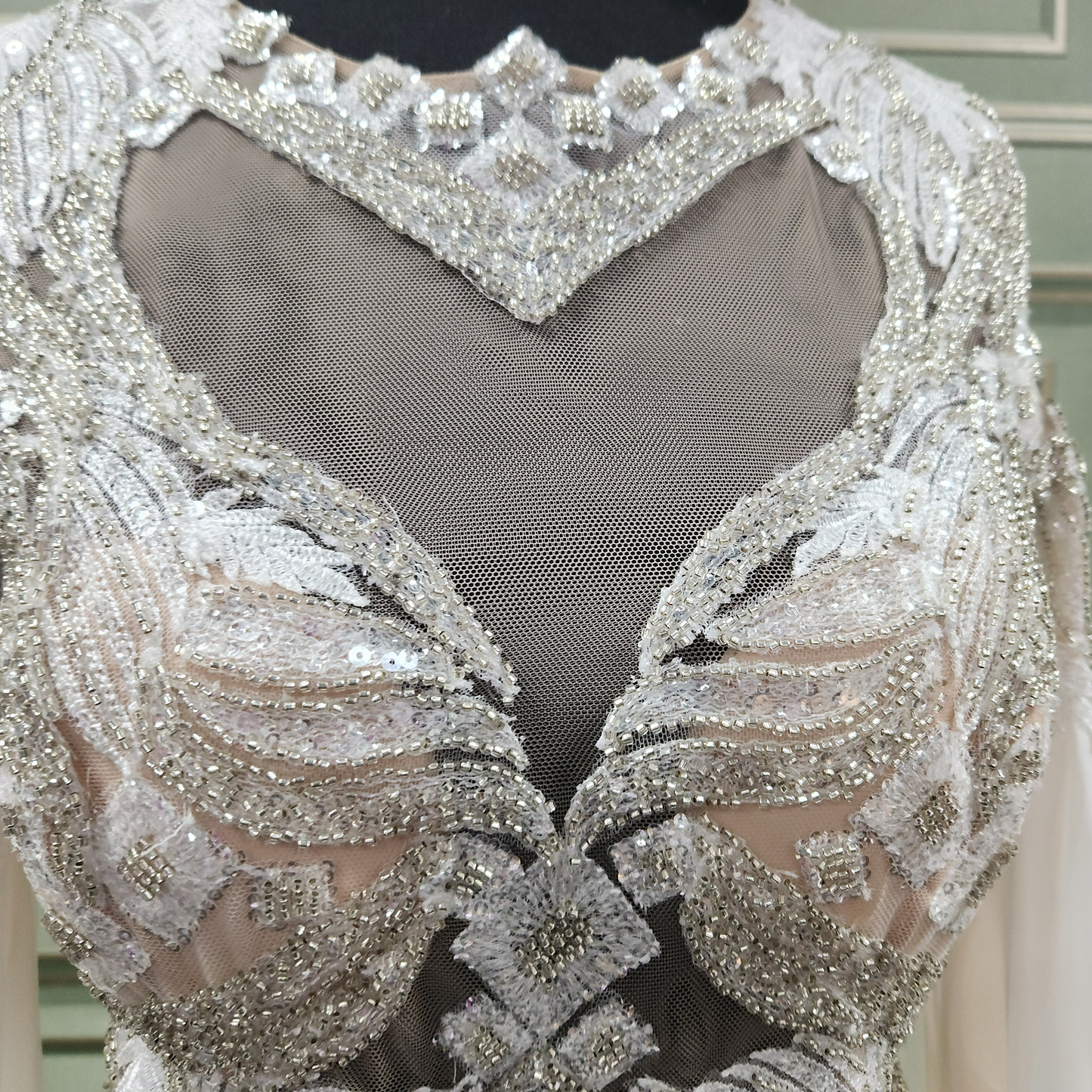 White English Bridal Dress/ Designer: Luce Sposa