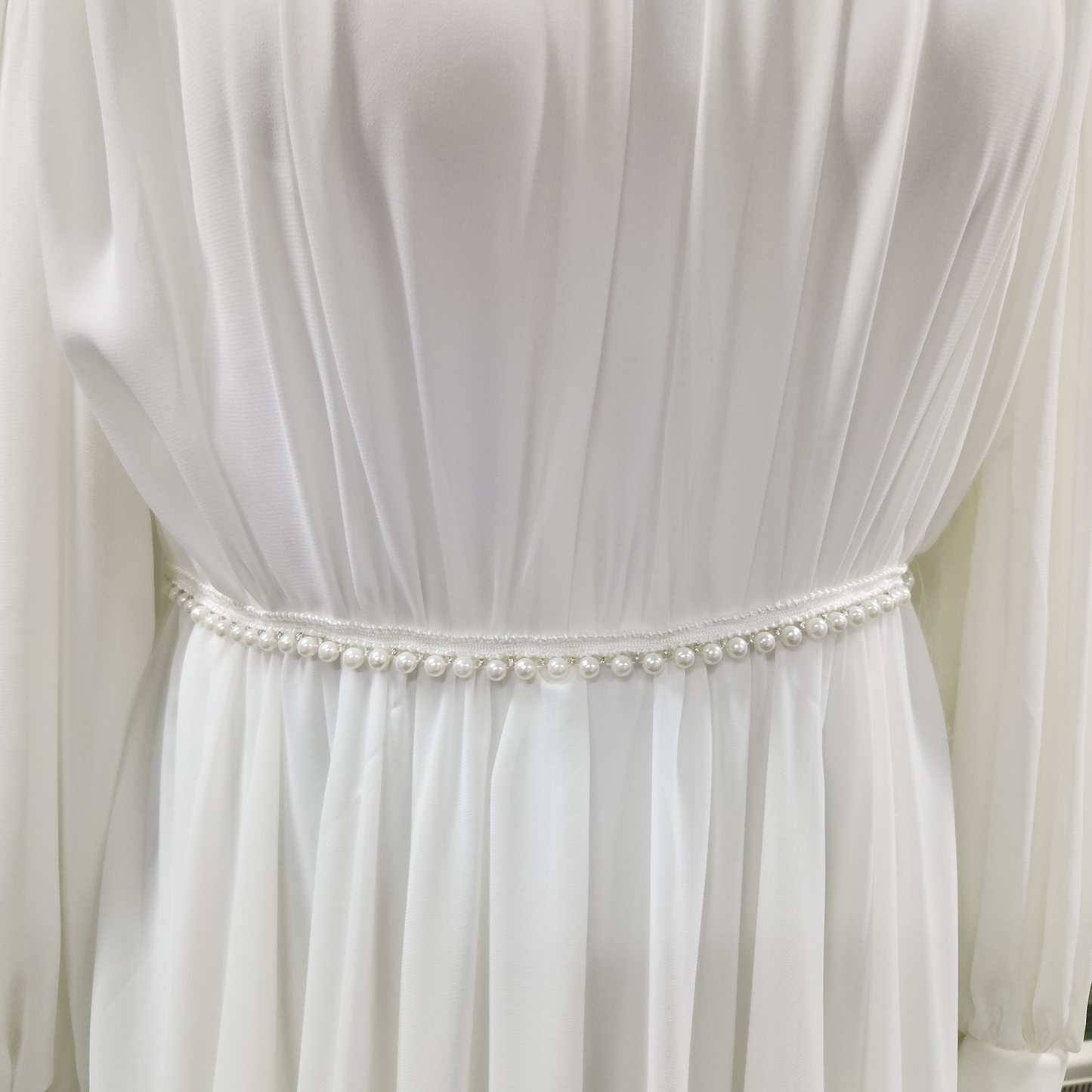 White English Bridal Dress/Designer: Hennin