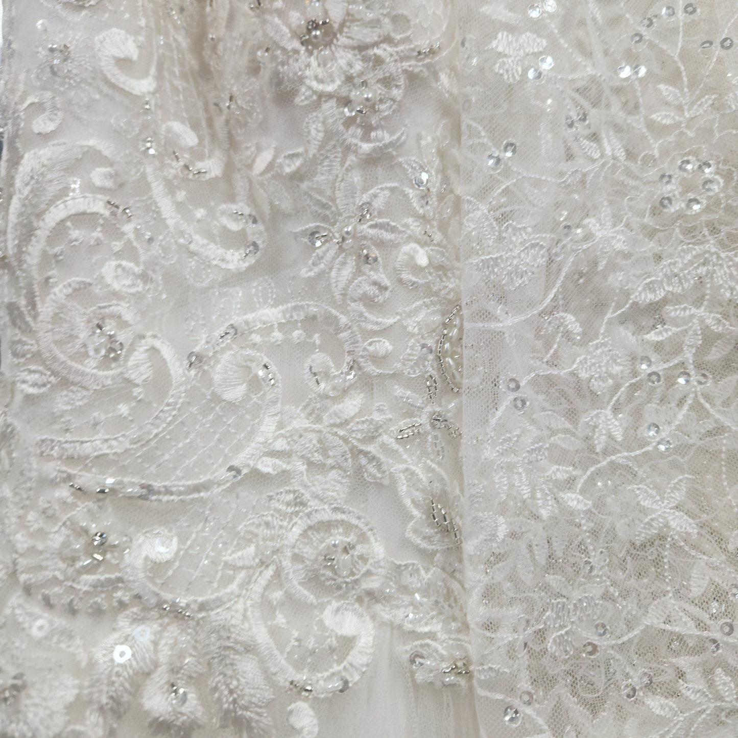 White English Bridal Dress/ Designer: Lenovia