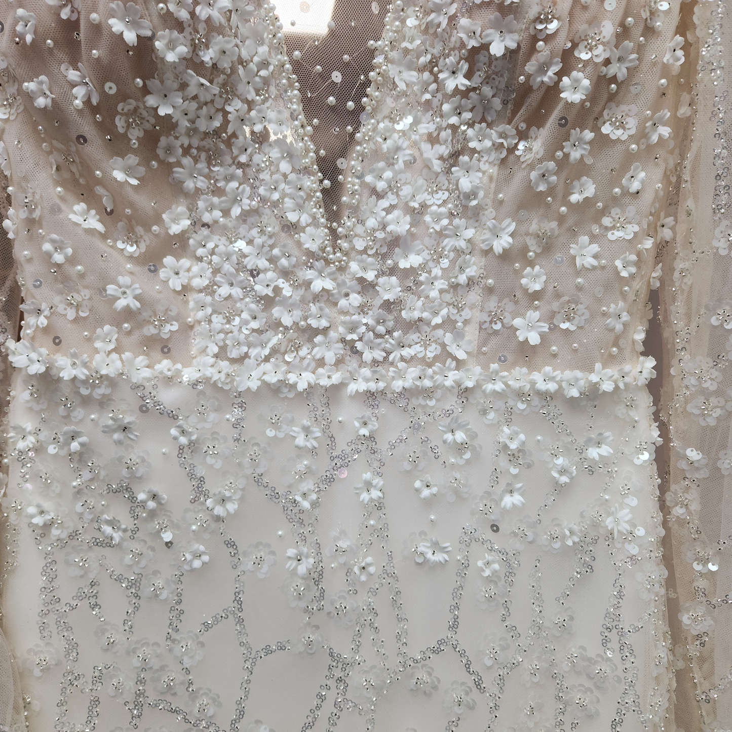White English Bridal Dress/ Designer: Luce Sposa