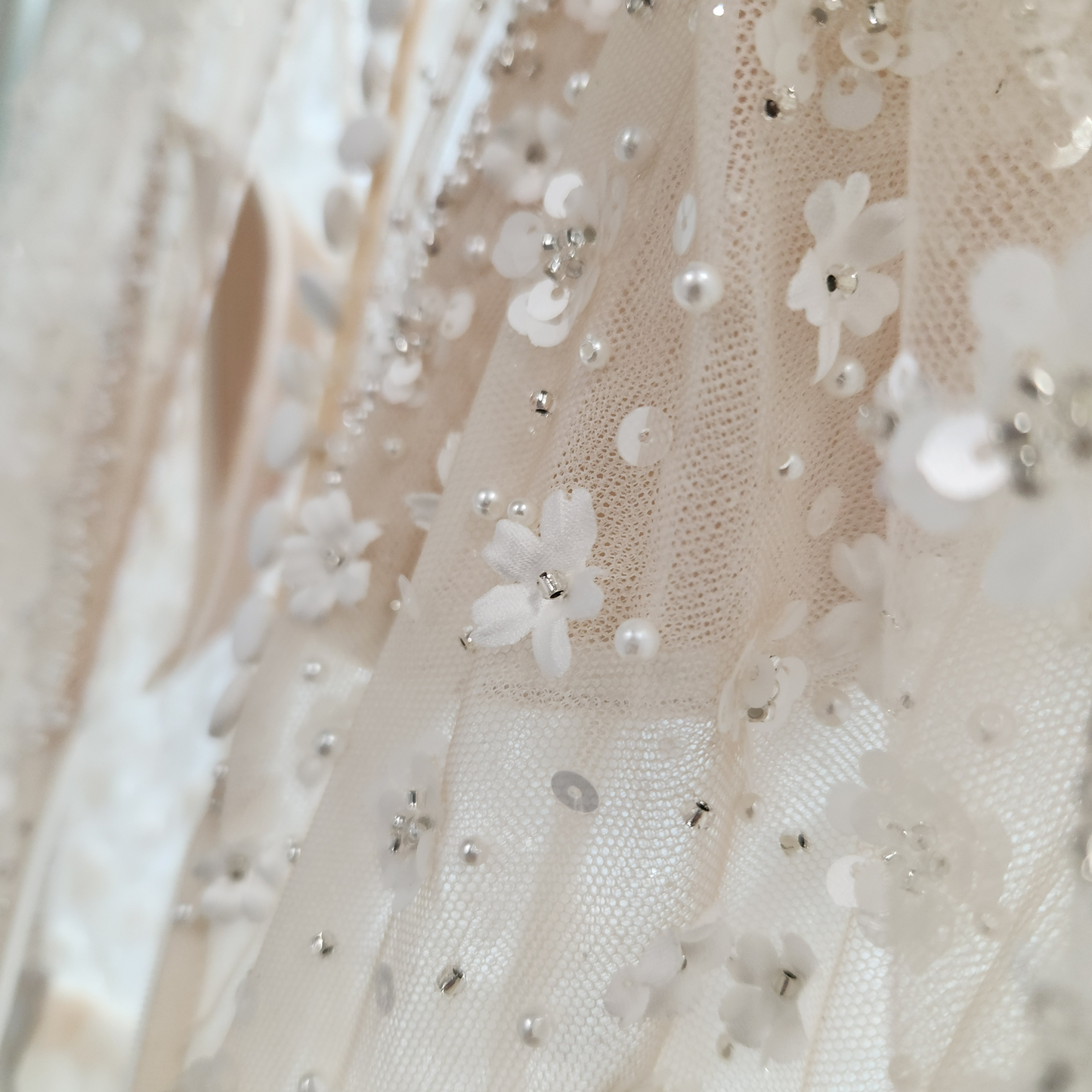 White English Bridal Dress/ Designer: Luce Sposa