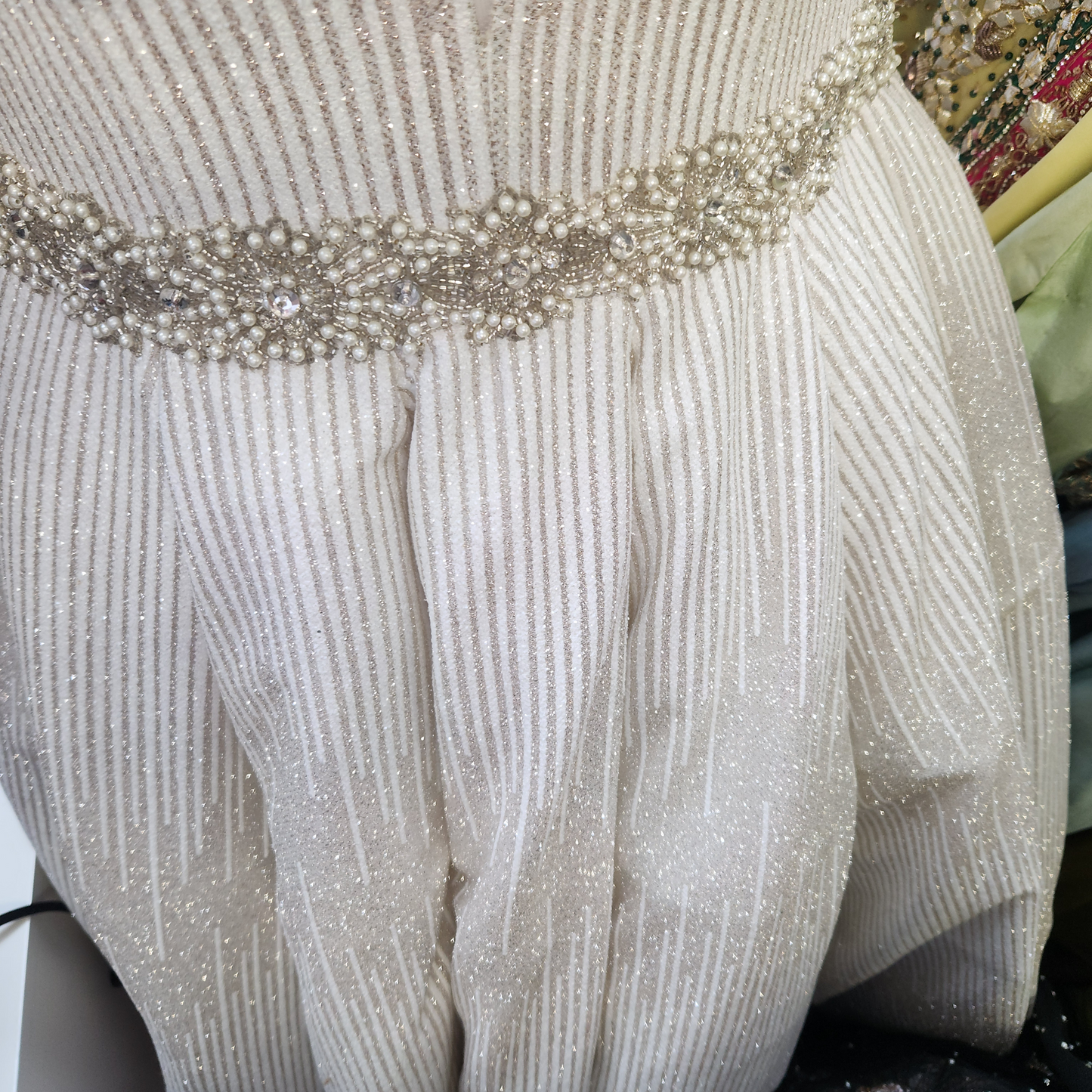 White English Bridal Dress/ Designer: Tina Valerdi