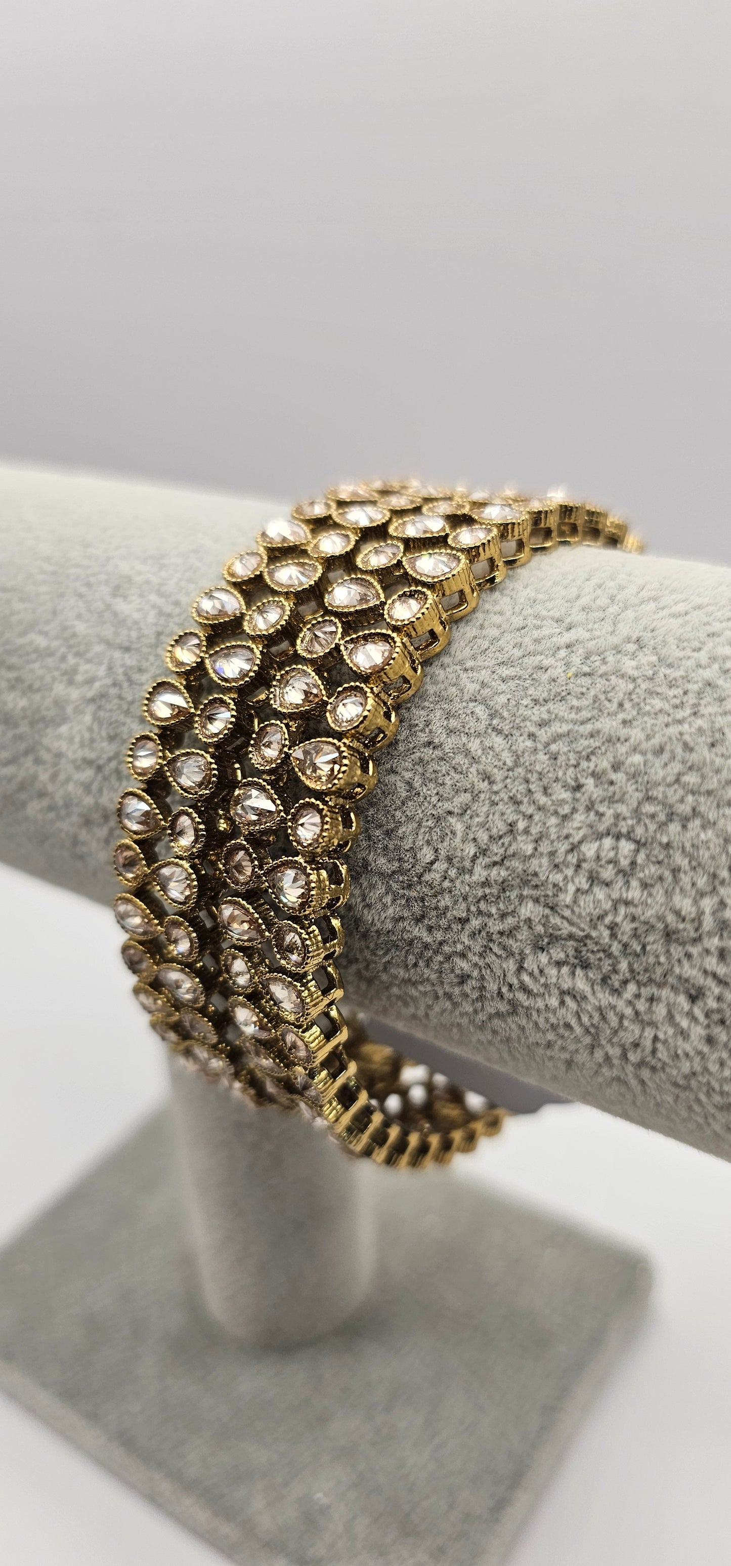 Indian Antique Gold Plated Bangles 2.10