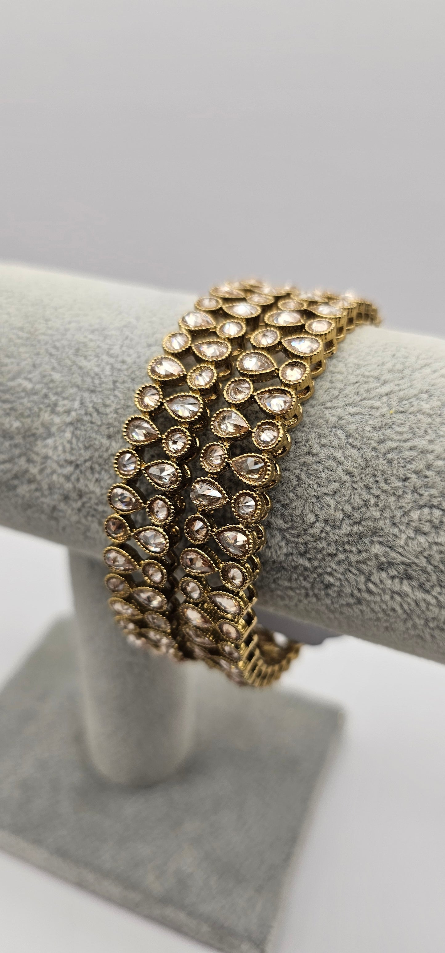Indian Antique Gold Plated Bangles 2.10
