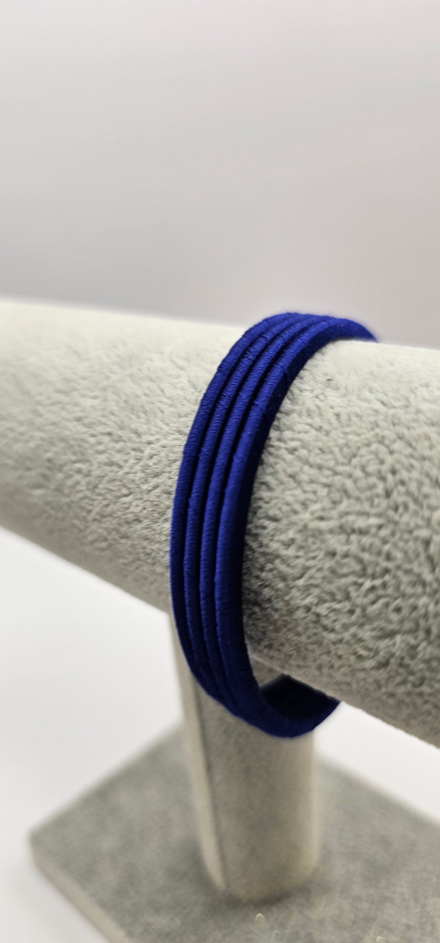 Navy Indian Fabric Bangles Size