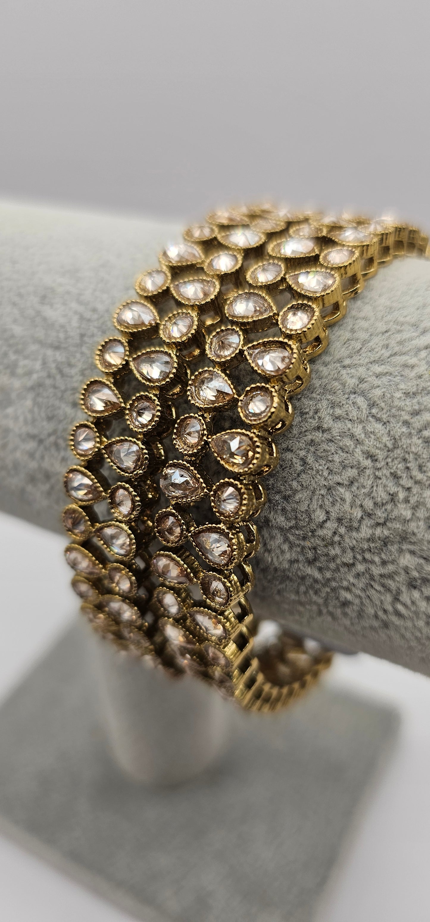 Indian Antique Gold Plated Bangles 2.10
