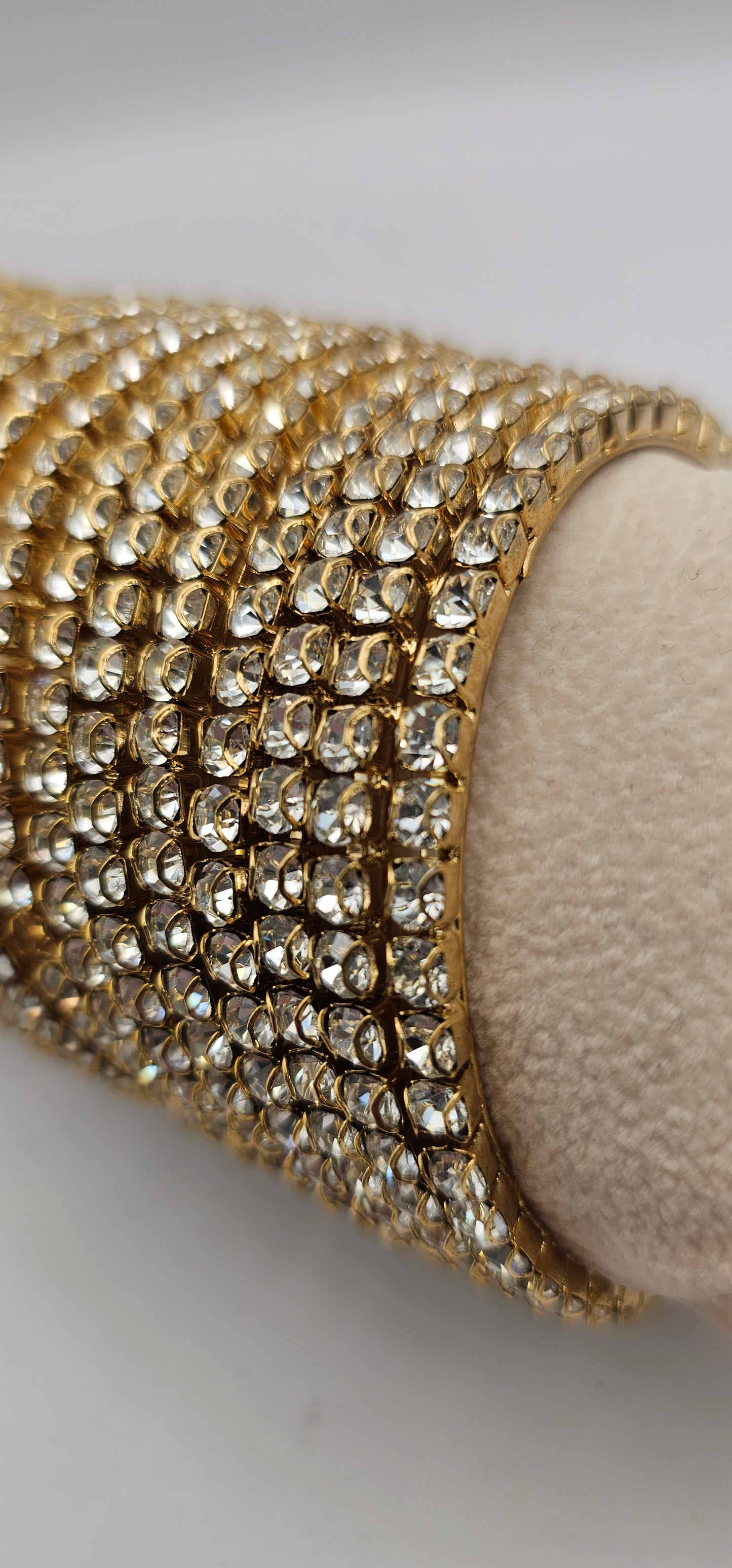 Original Antique Gold Polki Bangles Size 2.8