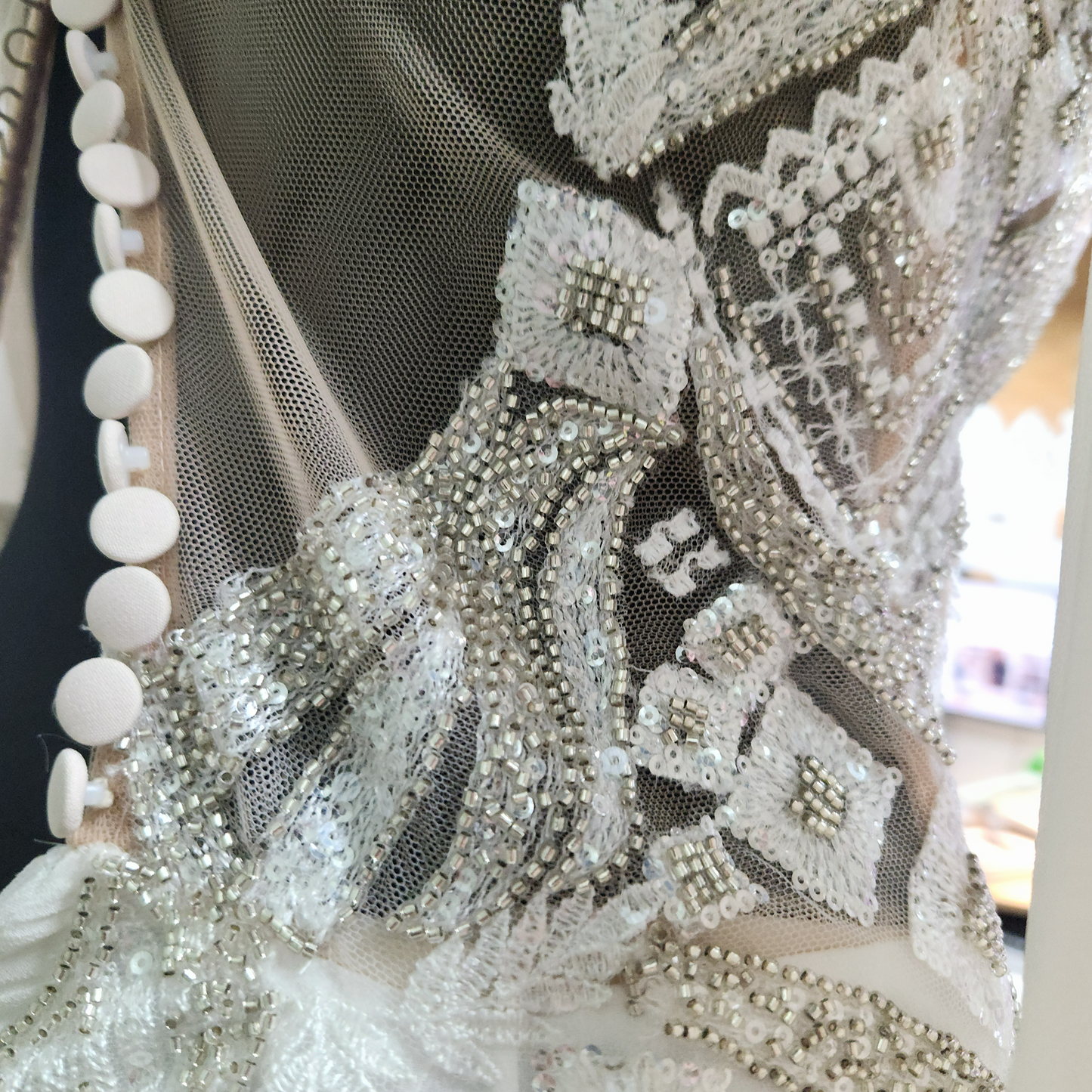 White English Bridal Dress/ Designer: Luce Sposa