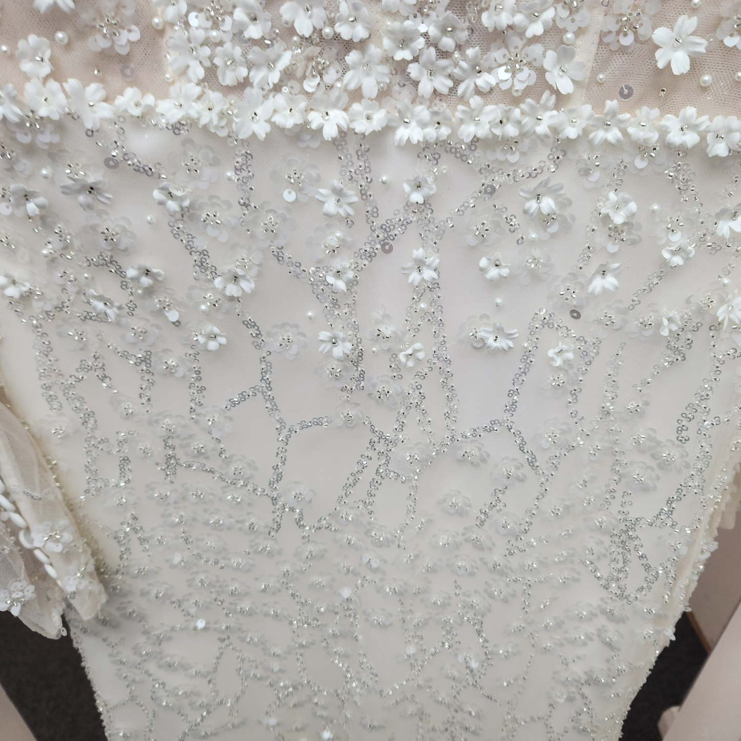 White English Bridal Dress/ Designer: Luce Sposa