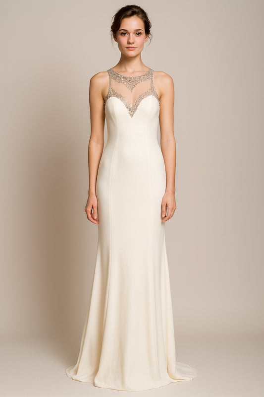 White English Bridal Dress