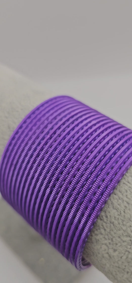 Purple Touchstone Metal Indian Bangle Size 2.4