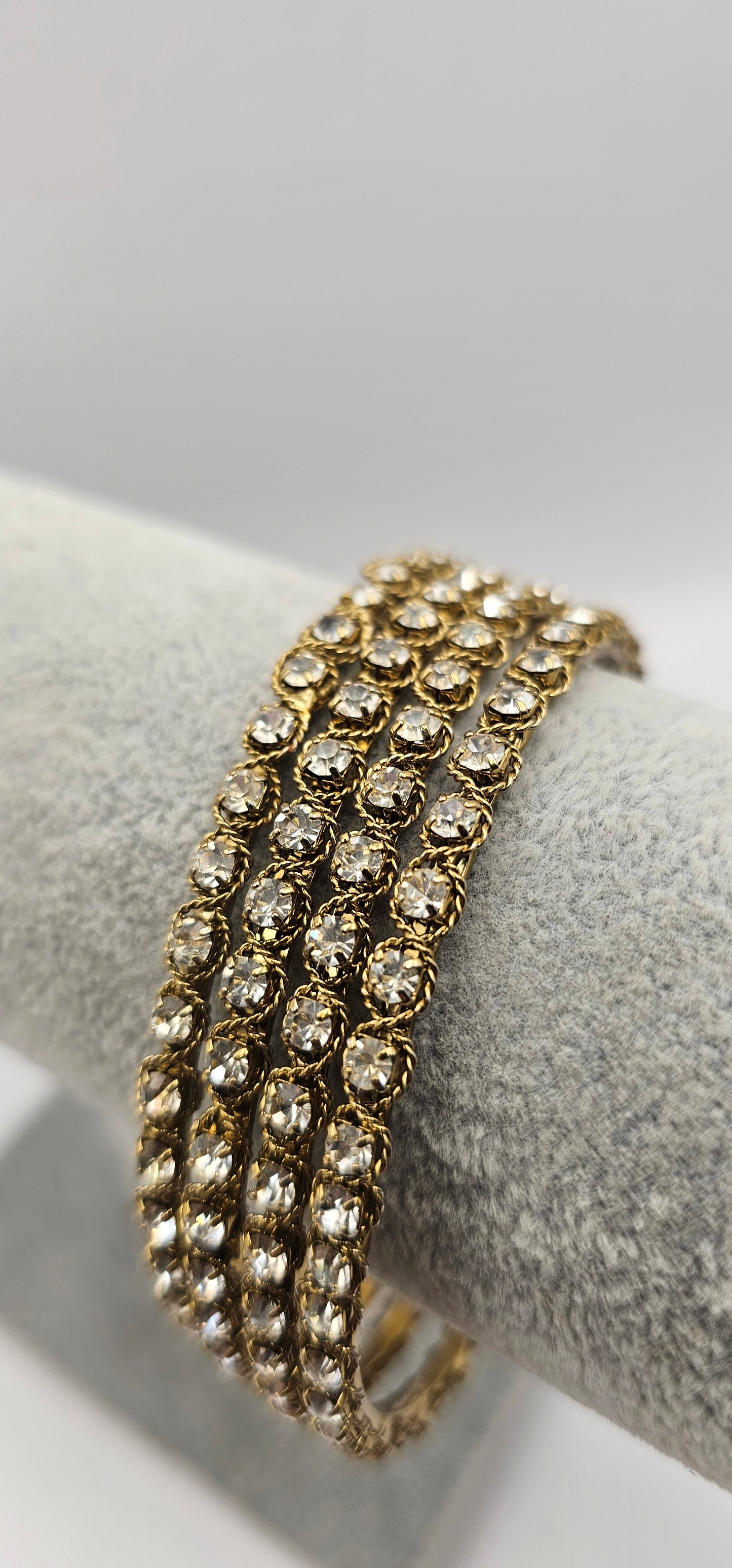 Original Antique Gold Polki Bangles Size 2.10
