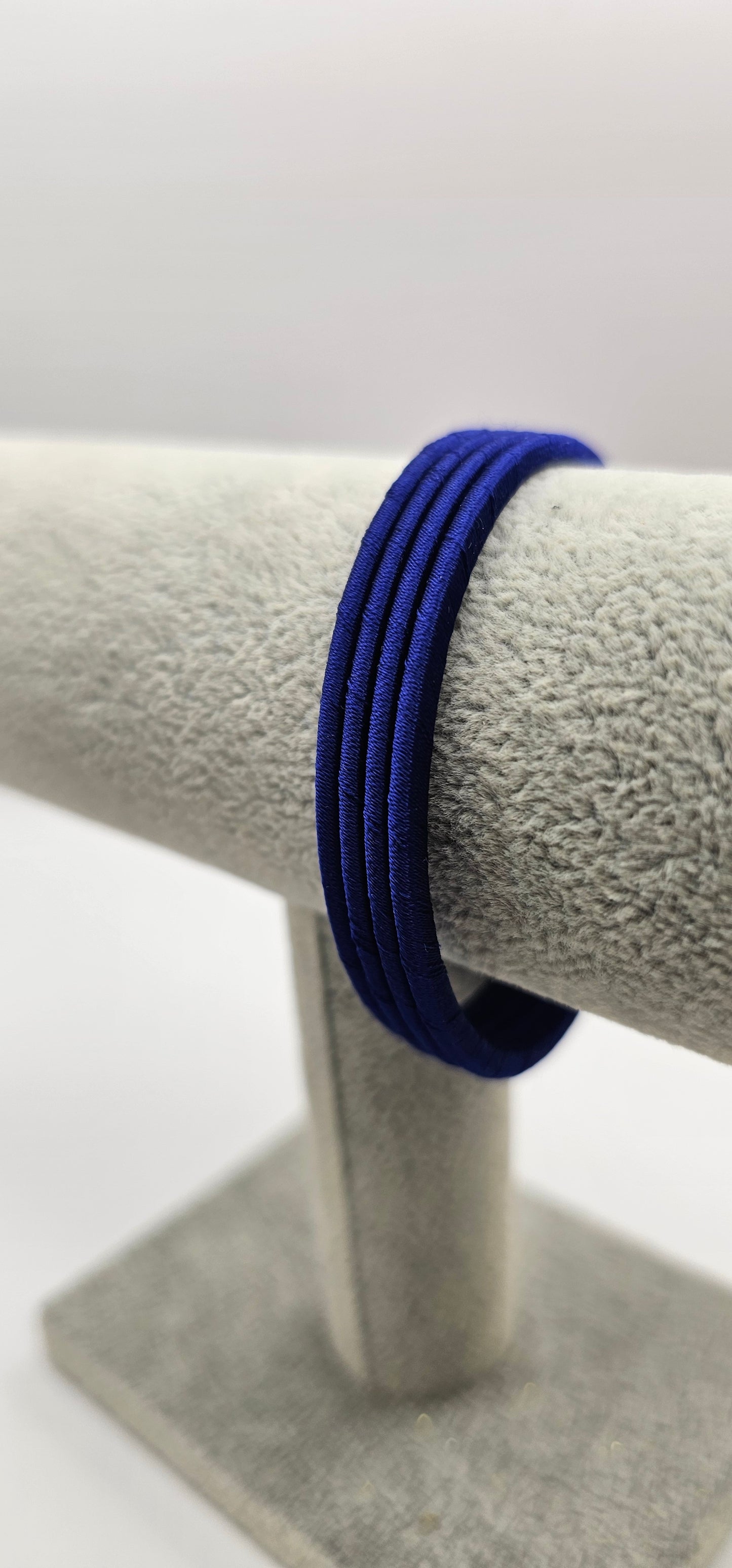 Navy Indian Fabric Bangles Size